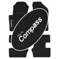 Jeep Compass I 2006-2017 Koberečky s Haftem