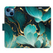 iSaprio flip pouzdro Blue Flowers 02 pro iPhone 13