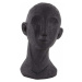 Černá dekorativní soška PT LIVING Face Art Dona, 28 cm