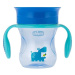 CHICCO Hrnek Perfect 360 s držadly 200 ml, modrý 12m +