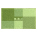 GRUND Koupelnová předložka MERKUR zelená Rozměr: víko,40x50 cm bez výřezu+50x80 cm