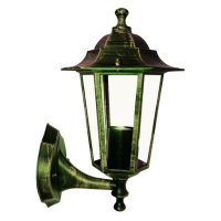 ACA Lighting Garden lantern venkovní nástěnné svítidlo HI6021GB