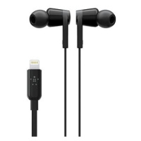 Belkin Soundform Earphones ROCKSTAR w Lightning Connector - černá