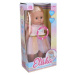 Eliška chodící panenka 41 cm, růžové šaty CZ