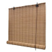 SHUMEE Hnědá bambusová roleta 100 × 160 cm