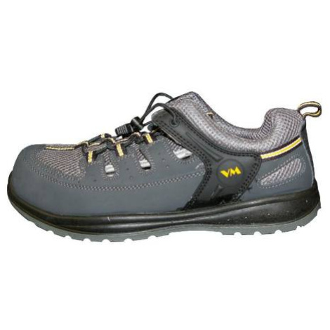 Sandál bezpečnostní kožený v kombinaci s textilem MARIBOR 2265-S1NON, velikost 43 VM FOOTWEAR
