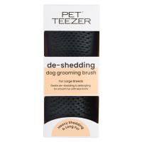 Pet Teezer de-shedding dog grooming brush purple