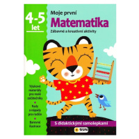 Matematika - 3-4 roky - samolepky (Moje první matematika) NAKLADATELSTVÍ SUN s.r.o.