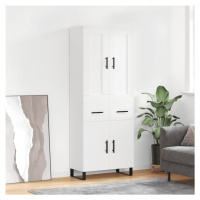 vidaXL Skříň highboard bílá 69,5 x 34 x 180 cm kompozitní dřevo