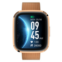 GARETT Smartwatch GRC STYLE Gold steel Chytré hodinky