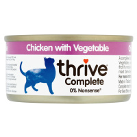 Výhodné balení Thrive Complete 24 x 75 g - Kuřecí se zeleninou