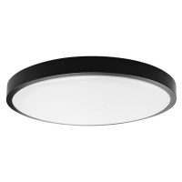 LED Koupelnové stropní svítidlo LED/24W/230V IP44 6500K pr. 29 cm černá