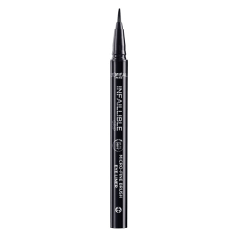 L´Oréal Paris Infaillible Grip 36h Micro-Fine liner 01 Obsidian black černá oční linka, 0,4g L'Oréal Paris