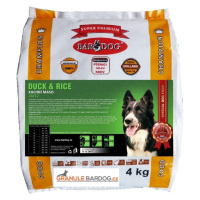 Bardog Super prémiové granule Duck Rice 24/12 4 kg