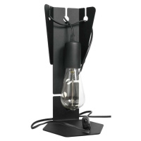 Černá stolní lampa (výška 31 cm) Viking – Nice Lamps