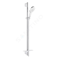 Grohe 26579LS0 - Sada sprchové hlavice 130 9,5 l/min, 3 proudy, tyče 90 cm a hadice, měsíční bíl