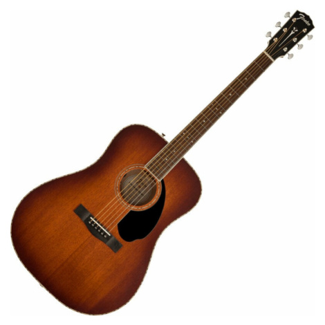 Fender PD-220E Dreadnought OV All MAH Aged Cognac Burst Elektroakustická kytara Dreadnought