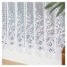 Dekorační metrážová vitrážová záclona EMILA bílá výška 50 cm MyBestHome Cena záclony je uvedena 