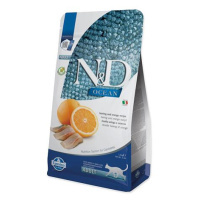 KRMIVO N&D OCEAN CAT HERRING AND ORANGE ADULT 1.5KG