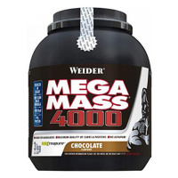 Weider , Mega Mass 4000, Gainer, , Čokoláda 3000 g