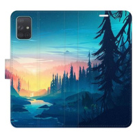 iSaprio Flip pouzdro Magical Landscape pro Samsung Galaxy A71