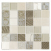 Skleněná mozaika Mosavit Kitchen beige 30x30 cm mat / lesk KITCHENBE