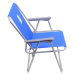 Cattara BERN Židle kempingová skládací modrá