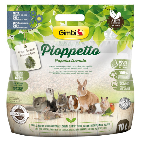 Gimbi Pioppetto podestýlka 10 l Gimborn