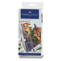 Olejové barvy Faber-Castell 12 barev, tuba 9 ml Faber-Castell