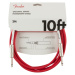 Fender Original Series 10 Instrument Cable Fiesta Red