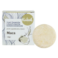 Kvitok Tuhý šampon s rostlinným kondicionérem, Maca 25 g