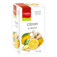 Apotheke Citron a zázvor nálevové sáčky 20x2 g