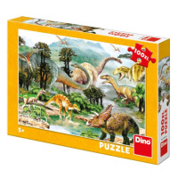 Dino život dinosaurů 100XL Puzzle