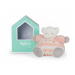 Kaloo plyšový medvídek Bebe Pastel Chubby 25 cm 960083 broskvově-krémový