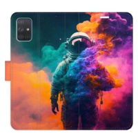 iSaprio Flip pouzdro Astronaut in Colours 02 pro Samsung Galaxy A71