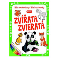 Zvířata / Zvieratá - Velké omalovánky / Veľké maľovanky