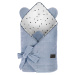 Zavinovačka Sleepee Royal Baby Swaddle Wrap modrá