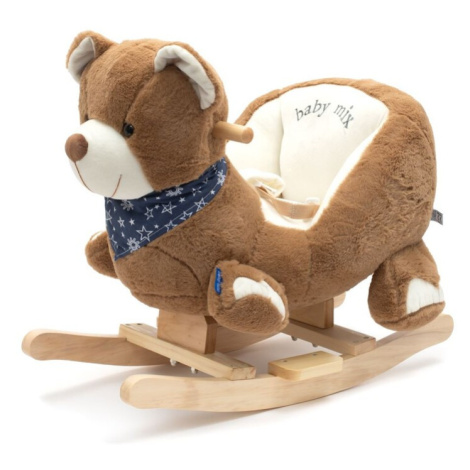 BABY MIX - Houpací hračka s melodií medvídek hnědý