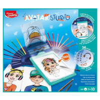 Maped Maped, 907064, Creativ, kreativní sada s portréty, Avatar Studio