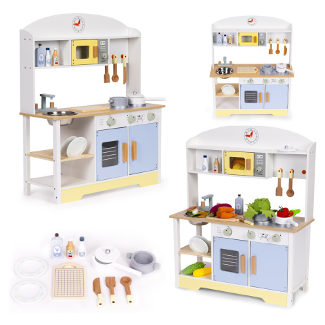 ECOTOYS Dětská kuchyňka s příslušenstvím MILA vícebarevná