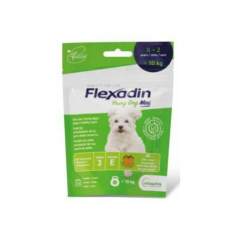 Flexadin 4Life Young Dog Mini žvýkací 60tbl 1 + 1 zdarma Vétoquinol