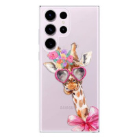 iSaprio Lady Giraffe pro Samsung Galaxy S23 Ultra