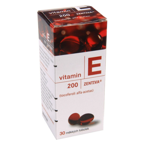 Zentiva Vitamin E 200 200mg 30 měkkých tobolek