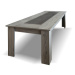 Jídelní stůl Glen rozkládací 180-220x76x90 cm (figaro, beton)