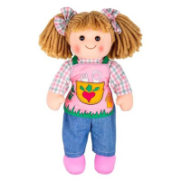 Bigjigs Toys Látková panenka Elsie 34cm