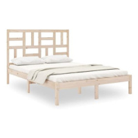 Rám postele masivní dřevo 140 × 200 cm, 3105950