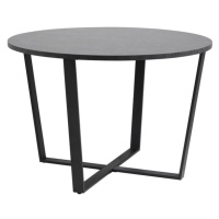 Jídelní stůl Arden 110x110x75 cm (černá)