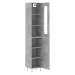 vidaXL Skříň highboard betonově šedá 34,5x34x180 cm kompozitní dřevo