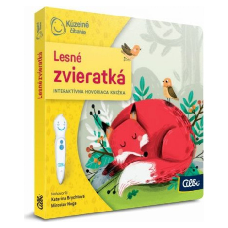 Albi Kúzelné čítanie Minikniha pre najmenších lesné zvieratká SK