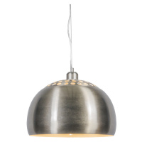 Moderní kulatá závěsná lampa z oceli - Globe